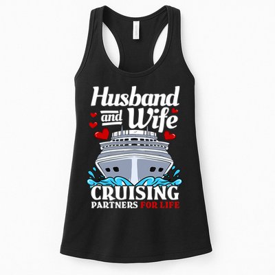 Cruising Cruise Vacation Husband Wife Couple Womens Tank Top
