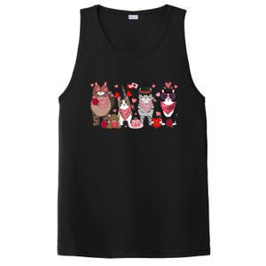 Cute Cats Valentines Great Gift PosiCharge Competitor Tank