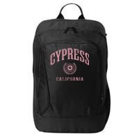 Cypress Ca Vintage College Sports Design City Backpack