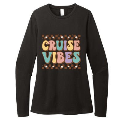 Cool Cruise Vibes Summer Vacation Womens CVC Long Sleeve Shirt