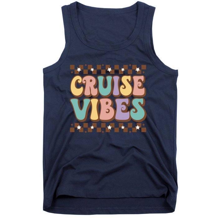 Cool Cruise Vibes Summer Vacation Tank Top