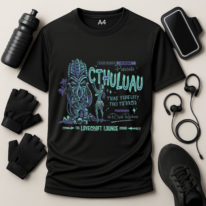 Cthuluau Color Variation Kthulhu Retro Tiki Bar Hawaiian Performance Shirt