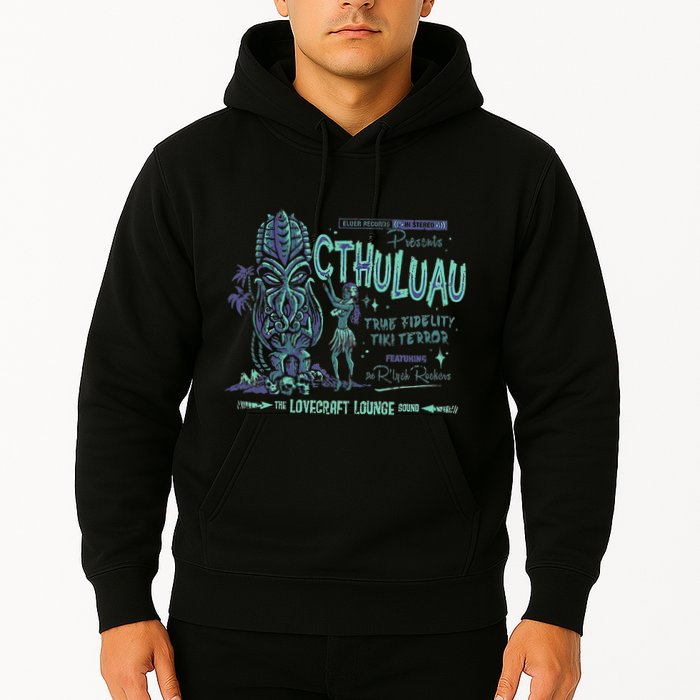 Cthuluau Color Variation Kthulhu Retro Tiki Bar Hawaiian Hoodie