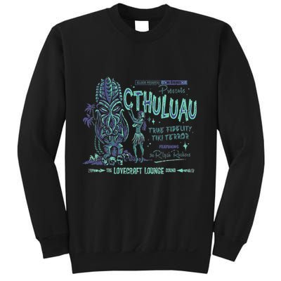 Cthuluau Color Variation Kthulhu Retro Tiki Bar Hawaiian Sweatshirt