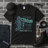 Cthuluau Color Variation Kthulhu Retro Tiki Bar Hawaiian Tall T-Shirt