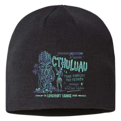 Cthuluau Color Variation Kthulhu Retro Tiki Bar Hawaiian Sustainable Beanie
