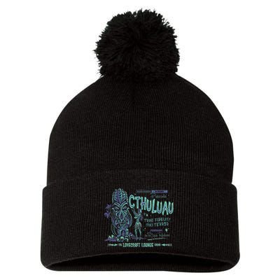 Cthuluau Color Variation Kthulhu Retro Tiki Bar Hawaiian Pom Pom 12in Knit Beanie