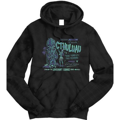 Cthuluau Color Variation Kthulhu Retro Tiki Bar Hawaiian Tie Dye Hoodie