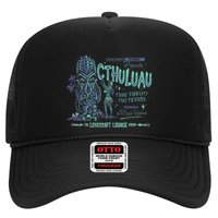 Cthuluau Color Variation Kthulhu Retro Tiki Bar Hawaiian Trucker Hat