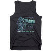 Cthuluau Color Variation Kthulhu Retro Tiki Bar Hawaiian Tank Top