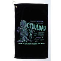 Cthuluau Color Variation Kthulhu Retro Tiki Bar Hawaiian Golf Towel