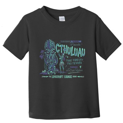 Cthuluau Color Variation Kthulhu Retro Tiki Bar Hawaiian Toddler T-Shirt