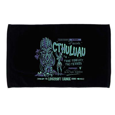 Cthuluau Color Variation Kthulhu Retro Tiki Bar Hawaiian Microfiber Hand Towel