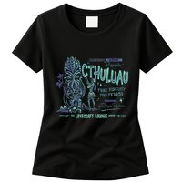Cthuluau Color Variation Kthulhu Retro Tiki Bar Hawaiian Womens T-Shirt