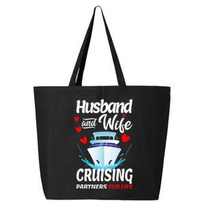 Cruising Cruise Vacation Husband Wife Couple Summer 25L Jumbo Tote