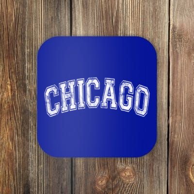 Chicago Classic Vintage I Illinois State Gift Cool Gift Coaster