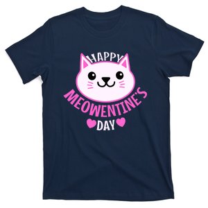 Cute Cat Valentines Day For Girl Kitty Quote T-Shirt