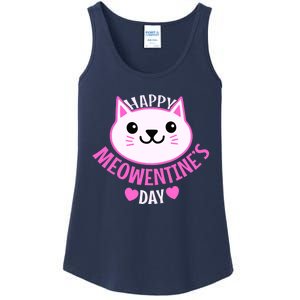 Cute Cat Valentines Day For Girl Kitty Quote Ladies Essential Tank