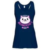 Cute Cat Valentines Day For Girl Kitty Quote Ladies Essential Flowy Tank