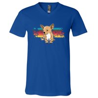 ChihuahueñO Chihuahua Vintage Gift V-Neck T-Shirt