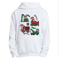 Christmas Construction Vehicles Truck Xmas Urban Pullover Hoodie