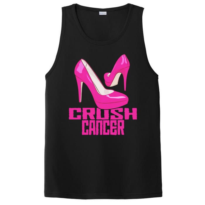 Crush Cancer With Pink Heels PosiCharge Competitor Tank