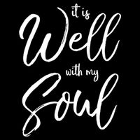 Cute Christian Worship Quote S It Is Well With My Soul Great Gift Cooling Performance Crew T-Shirt