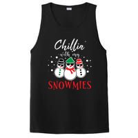 Christmas Chillin With My Snowmies Cool Snowman PosiCharge Competitor Tank