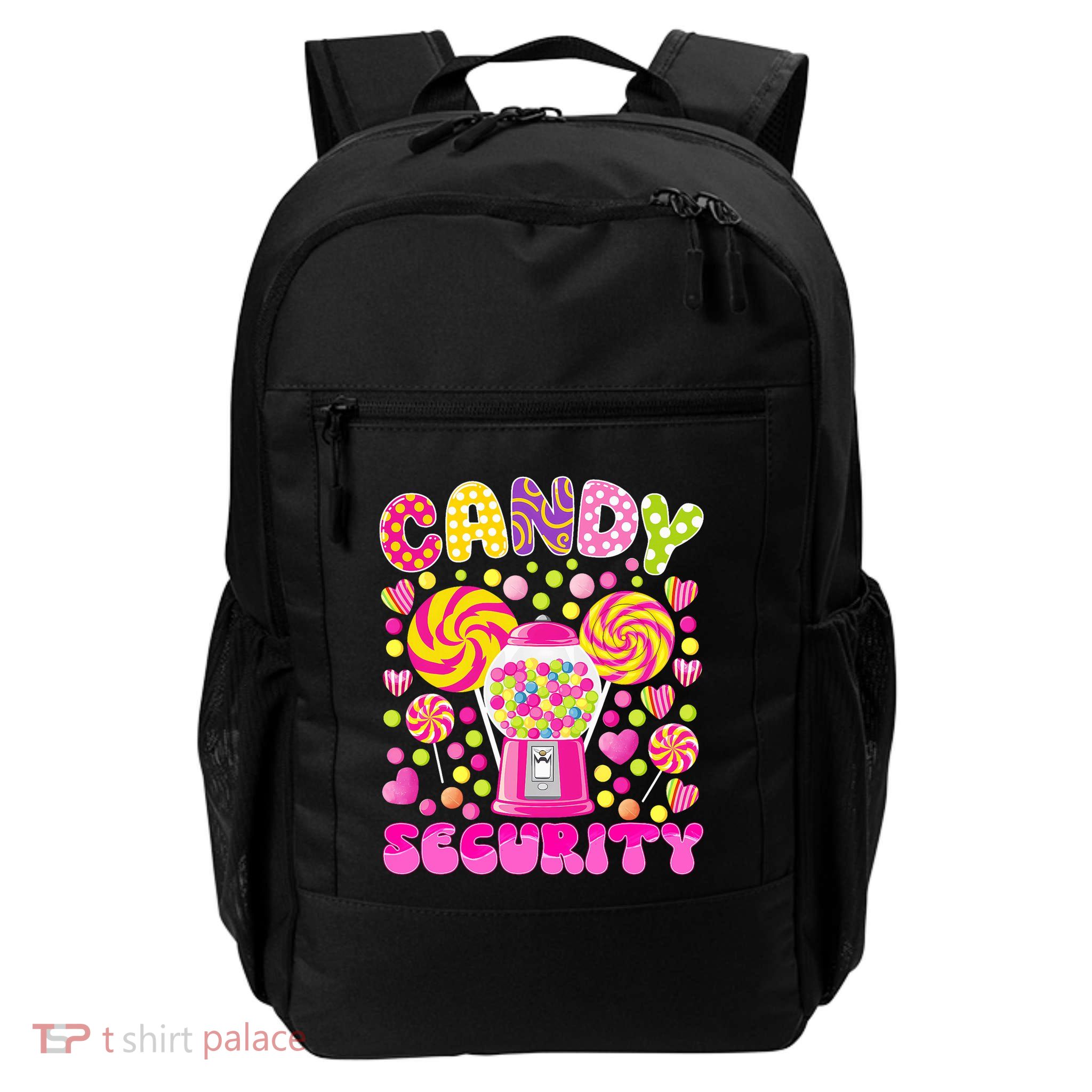 Candy Costume Women Candy Crew Funny Candy Security Backpack