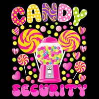Candy Costume Women Candy Crew Funny Candy Security Bag