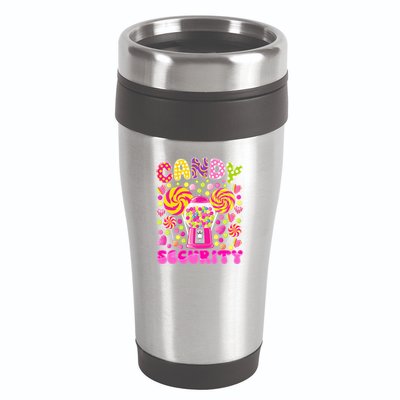 Candy Costume Women Candy Crew Funny Candy Security 16oz Travel Tumbler