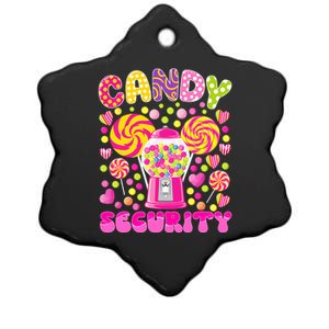 Candy Costume Women Candy Crew Funny Candy Security Ceramic Star Ornament