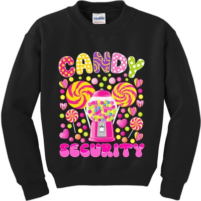 Candy Costume Women Candy Crew Funny Candy Security Kids Sweatshirt