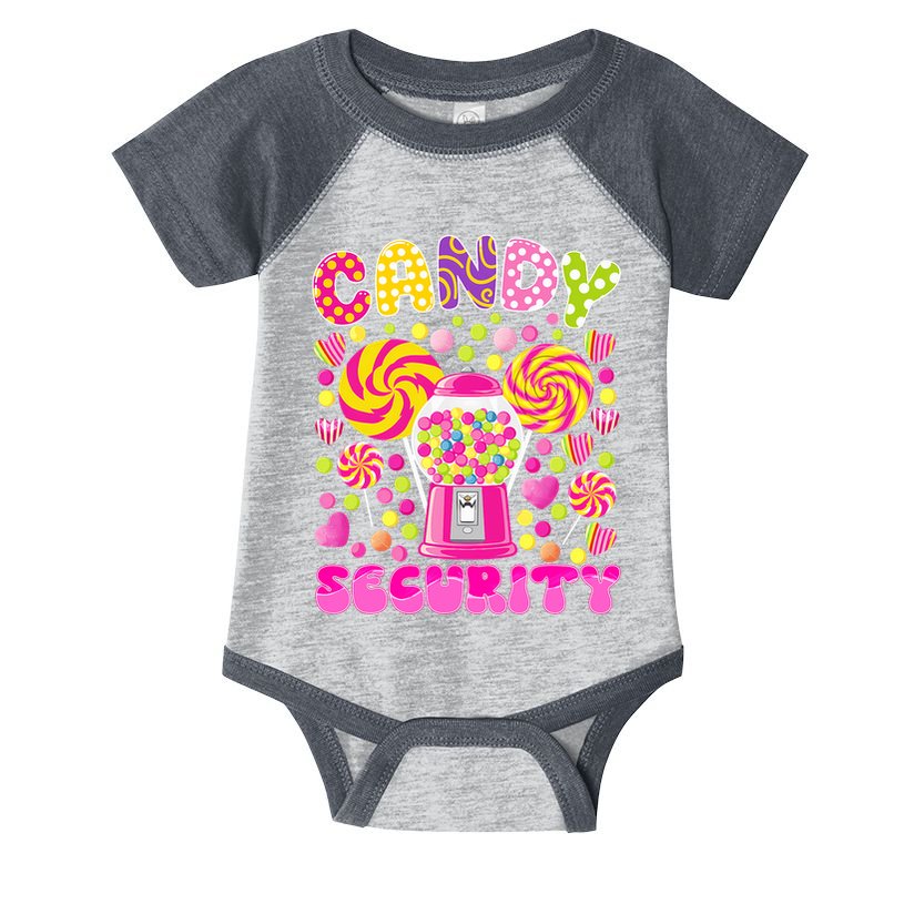 Candy Costume Women Candy Crew Funny Candy Security Infant Baby Jersey Bodysuit