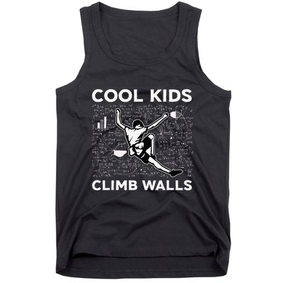 Cool Climb Walls Funny Rock Climbing Bouldering Tank Top