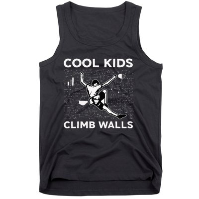 Cool Climb Walls Funny Rock Climbing Bouldering Tank Top