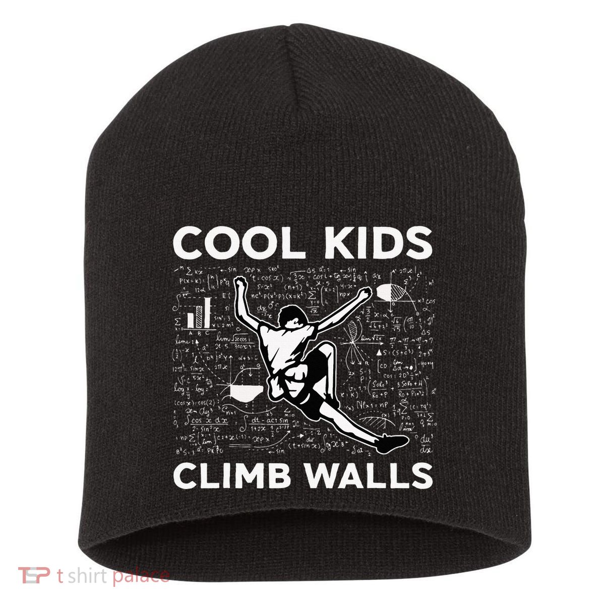 Cool Climb Walls Funny Rock Climbing Bouldering Short Acrylic Beanie