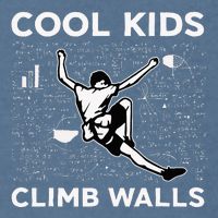 Cool Climb Walls Funny Rock Climbing Bouldering Garment-Dyed Sweatshirt