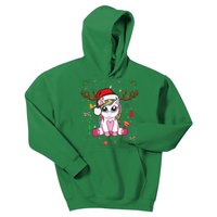 Cute Christmas Women Xmas Unicorn Deer Christmas Kids Hoodie