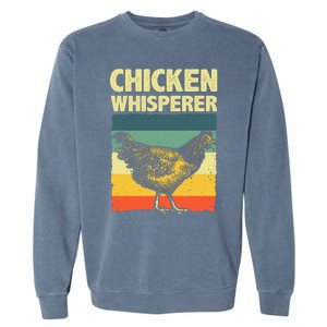 Cute Chicken Whisperer For Women Chicken Farmer Lover Garment-Dyed Sweatshirt