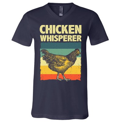 Cute Chicken Whisperer For Women Chicken Farmer Lover V-Neck T-Shirt