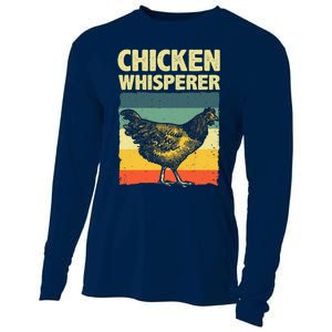 Cute Chicken Whisperer For Women Chicken Farmer Lover Cooling Performance Long Sleeve Crew