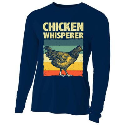 Cute Chicken Whisperer For Women Chicken Farmer Lover Cooling Performance Long Sleeve Crew