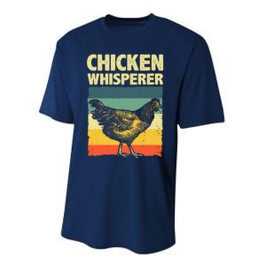 Cute Chicken Whisperer For Women Chicken Farmer Lover Performance Sprint T-Shirt