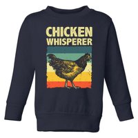 Cute Chicken Whisperer For Women Chicken Farmer Lover Toddler Sweatshirt