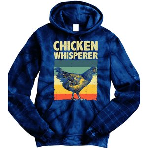 Cute Chicken Whisperer For Women Chicken Farmer Lover Tie Dye Hoodie