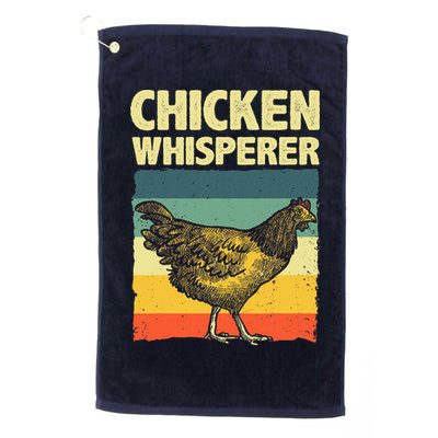 Cute Chicken Whisperer For Women Chicken Farmer Lover Golf Towel