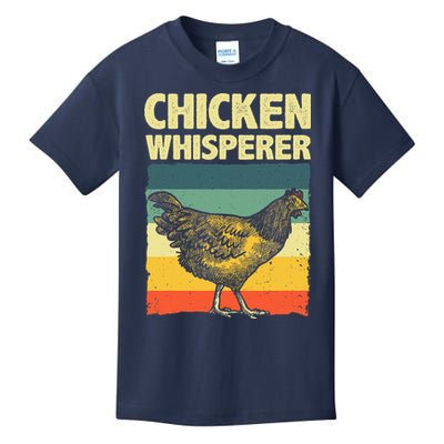 Cute Chicken Whisperer For Women Chicken Farmer Lover Kids T-Shirt