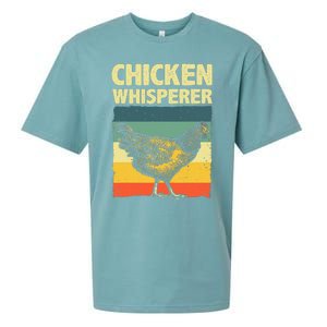 Cute Chicken Whisperer For Women Chicken Farmer Lover Sueded Cloud Jersey T-Shirt