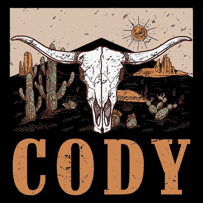 Cody Cowboy Western Style 90s Team Cody Family Pride Impact Tech Backpack